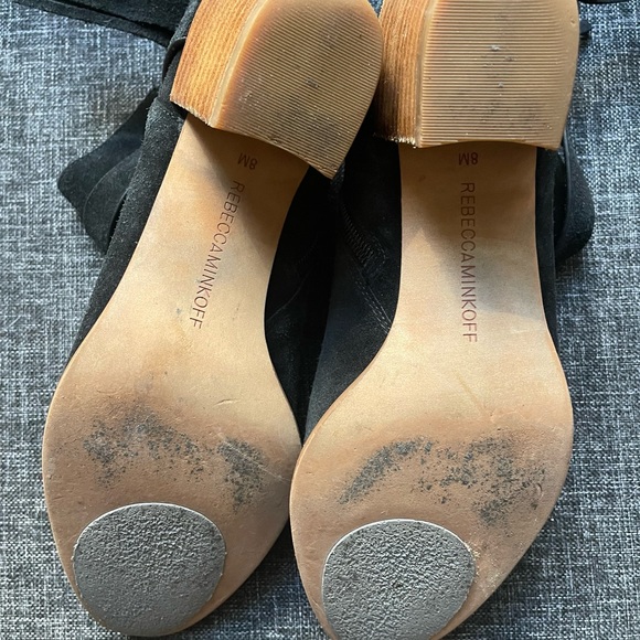 Rebecca Minkoff Black suede booties - Picture 3 of 5